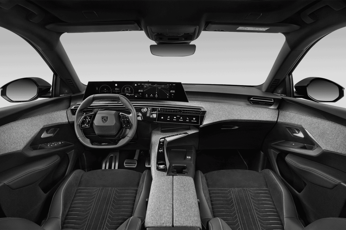 Armaturenbrett eines Peugeot 3008 Plug-In-Hybrid 