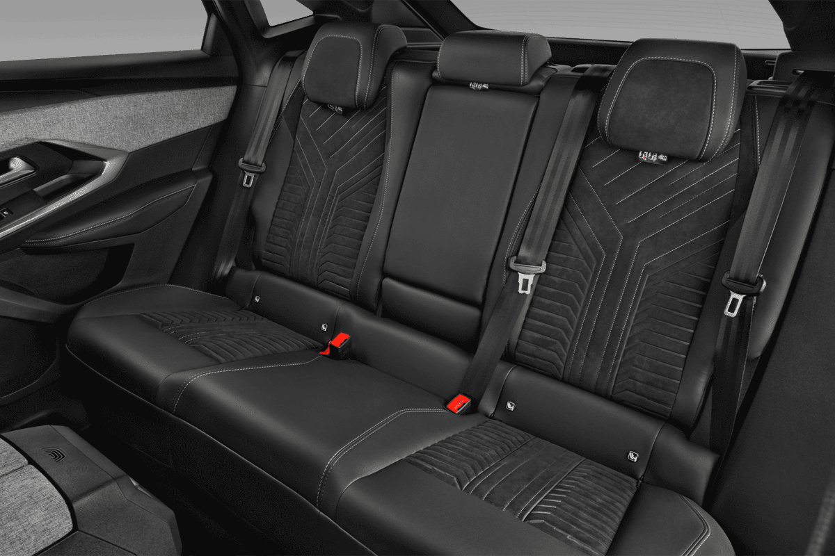 Rücksitzbank eines Peugeot 3008 Plug-In-Hybrid 