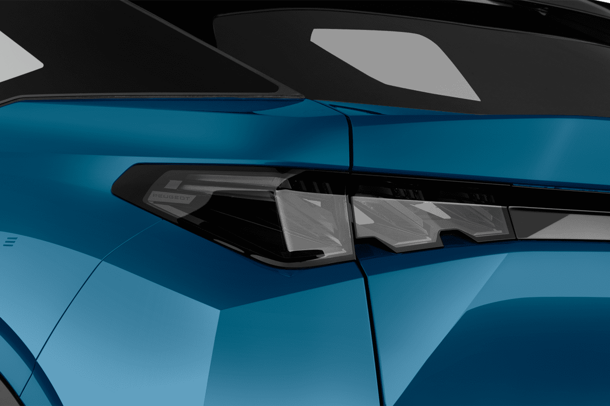 Heckleuchten eines Peugeot 3008 Plug-In-Hybrid 