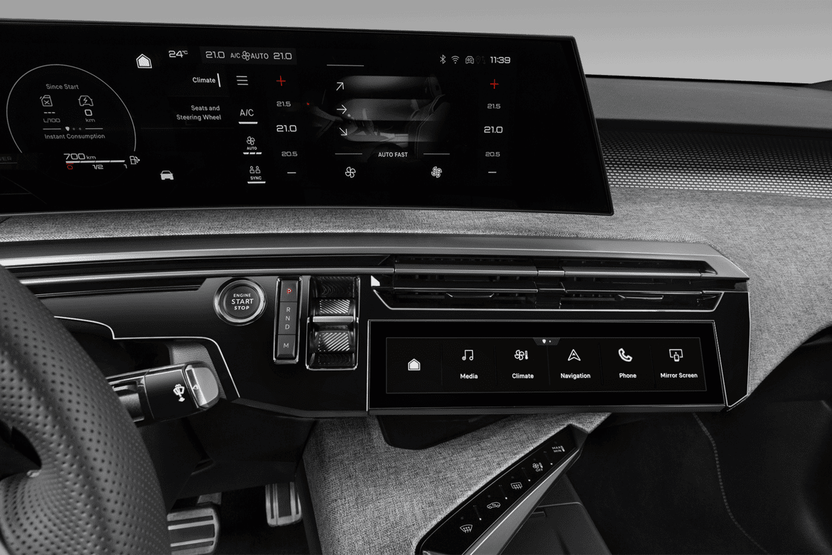 Klimasteuerung eines Peugeot 3008 Plug-In-Hybrid 