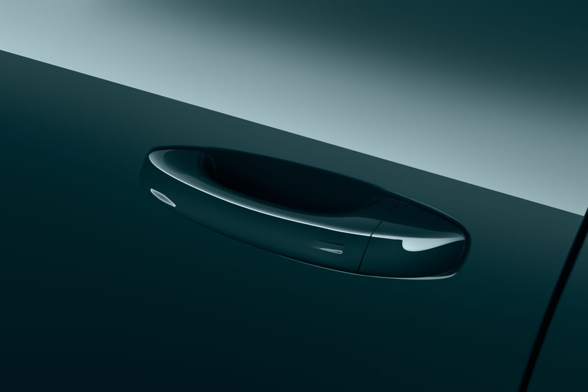 Türgriff eines Peugeot 308 Plug-In-Hybrid