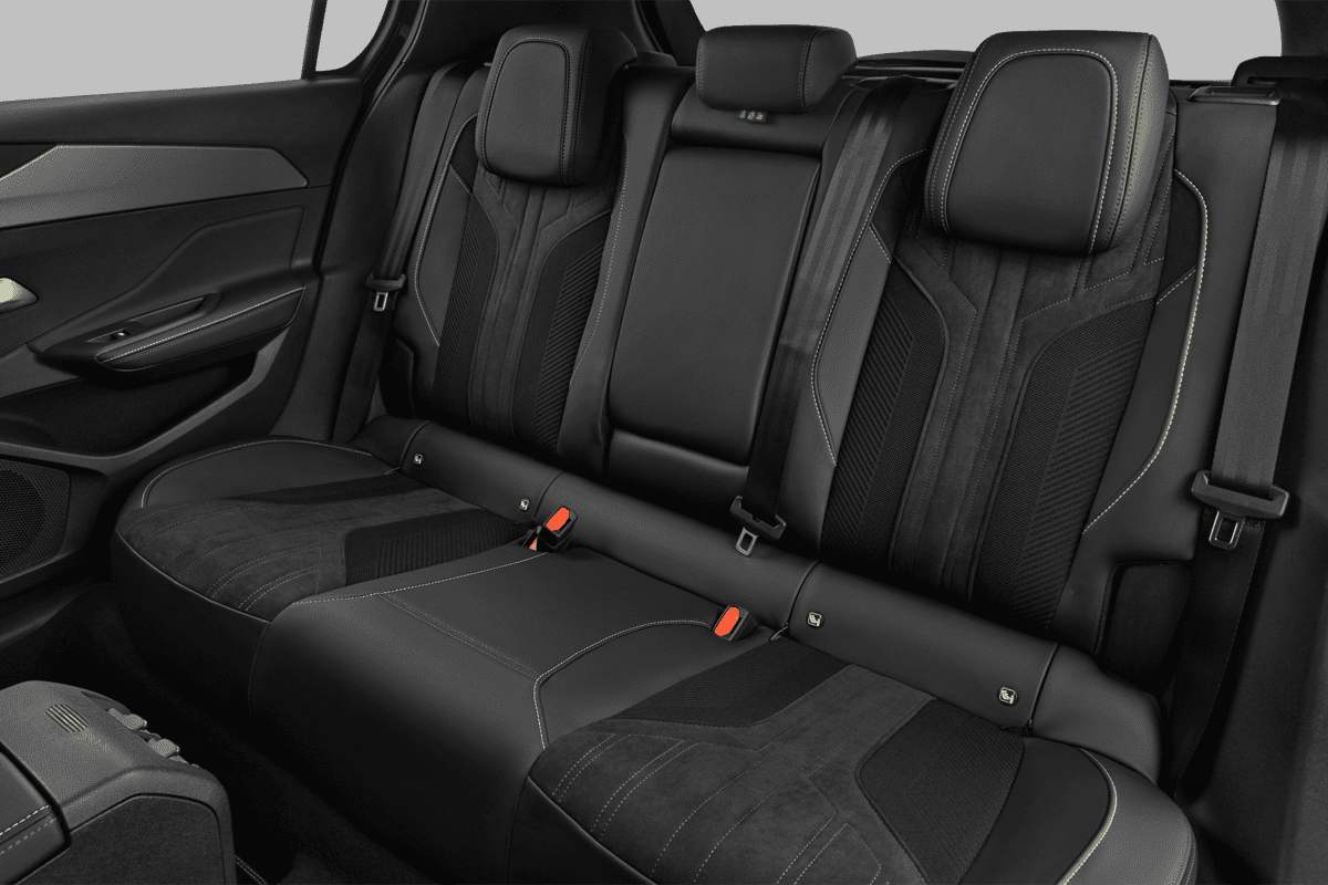 Rücksitzbank eines Peugeot 308 Plug-In-Hybrid