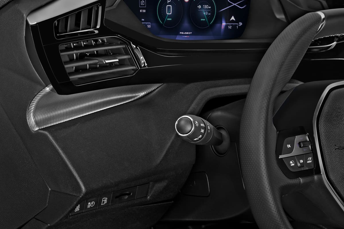 Lüftung eines Peugeot 308 Plug-In-Hybrid