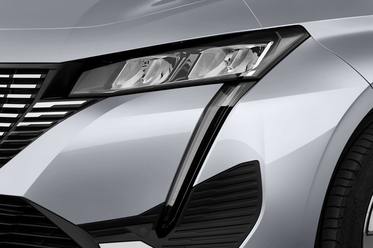 Frontscheinwerfer eines Peugeot 308 SW Plug-In-Hybrid