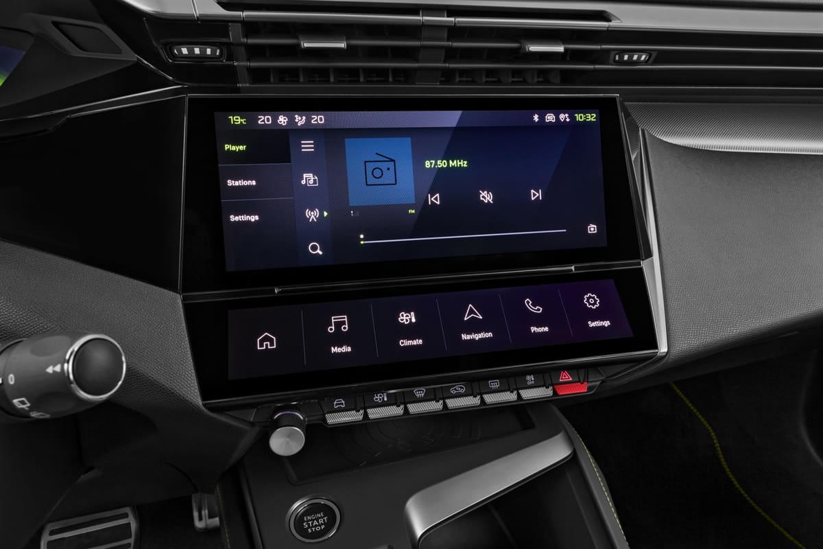 Audiosystem eines Peugeot 308 SW