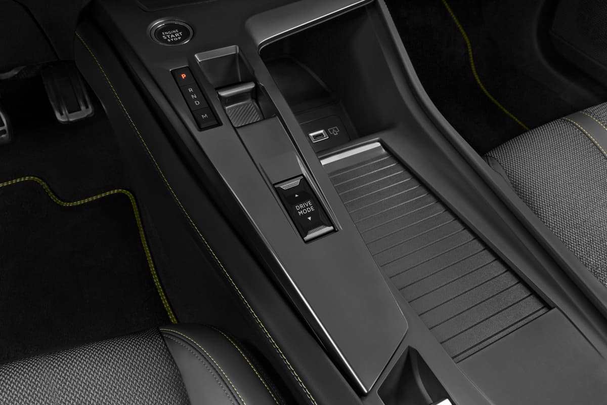 Schaltknüppel eines Peugeot 308 SW