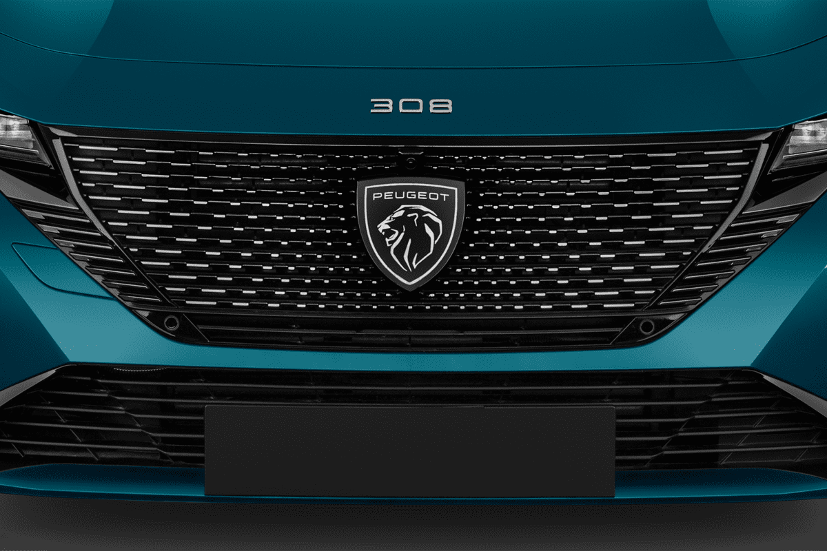 Kühlergrill eines Peugeot 308 SW