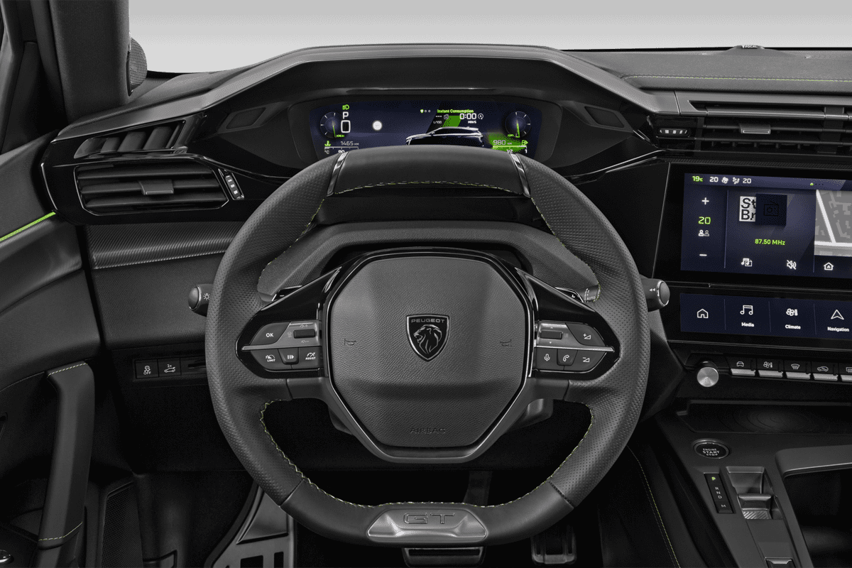 Lenkrad eines Peugeot 308 SW