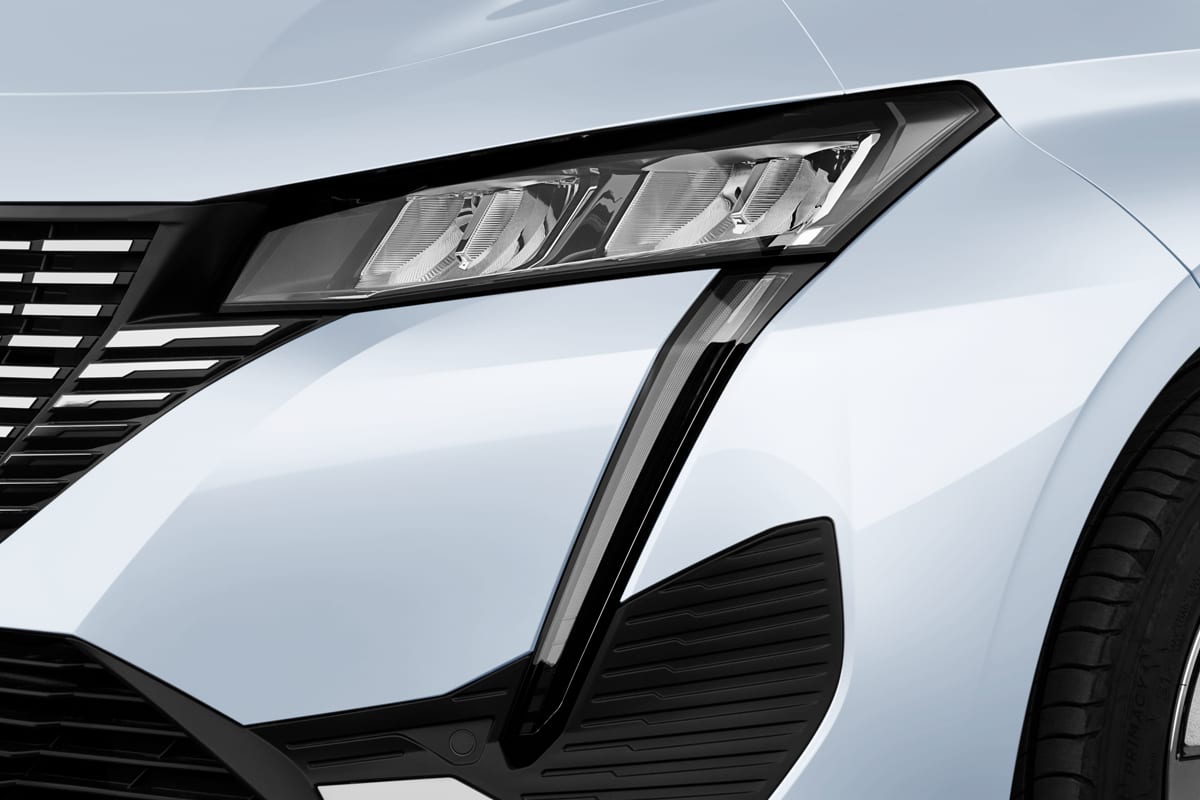 Frontscheinwerfer eines Peugeot 308 SW Hybrid