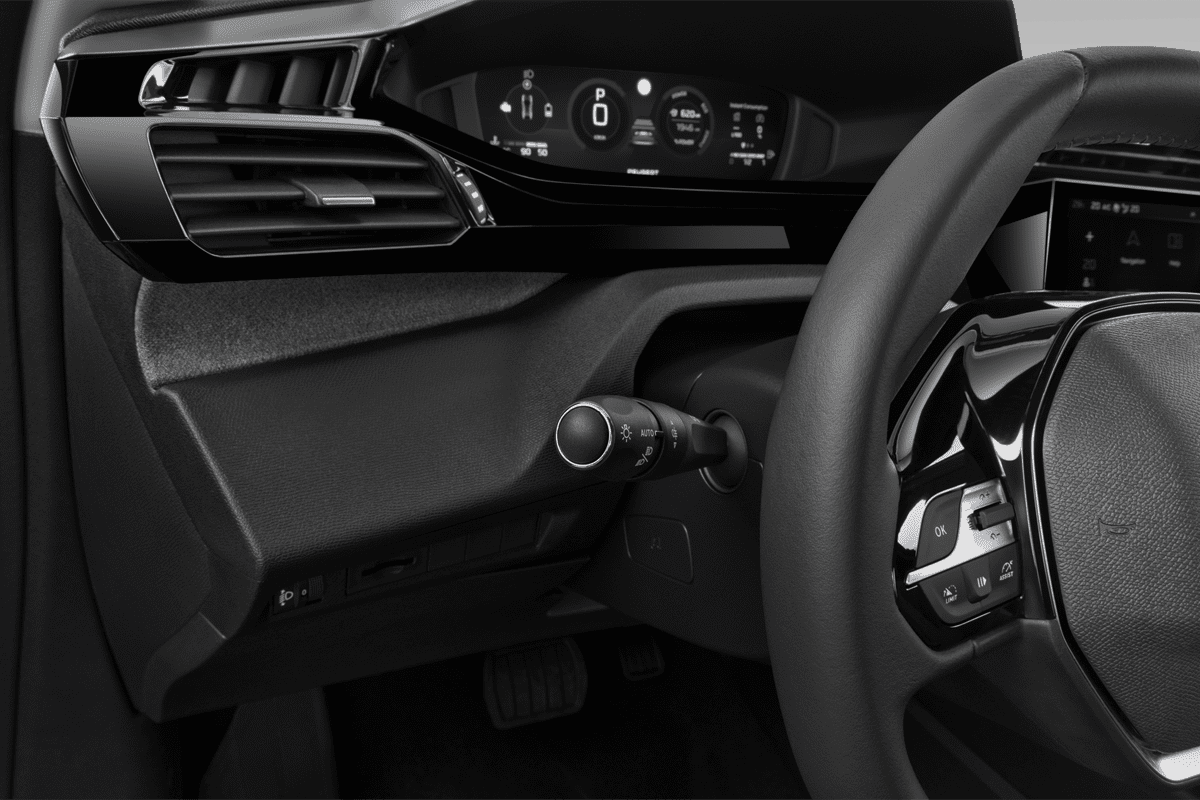 Lüftung eines Peugeot 408 Hybrid