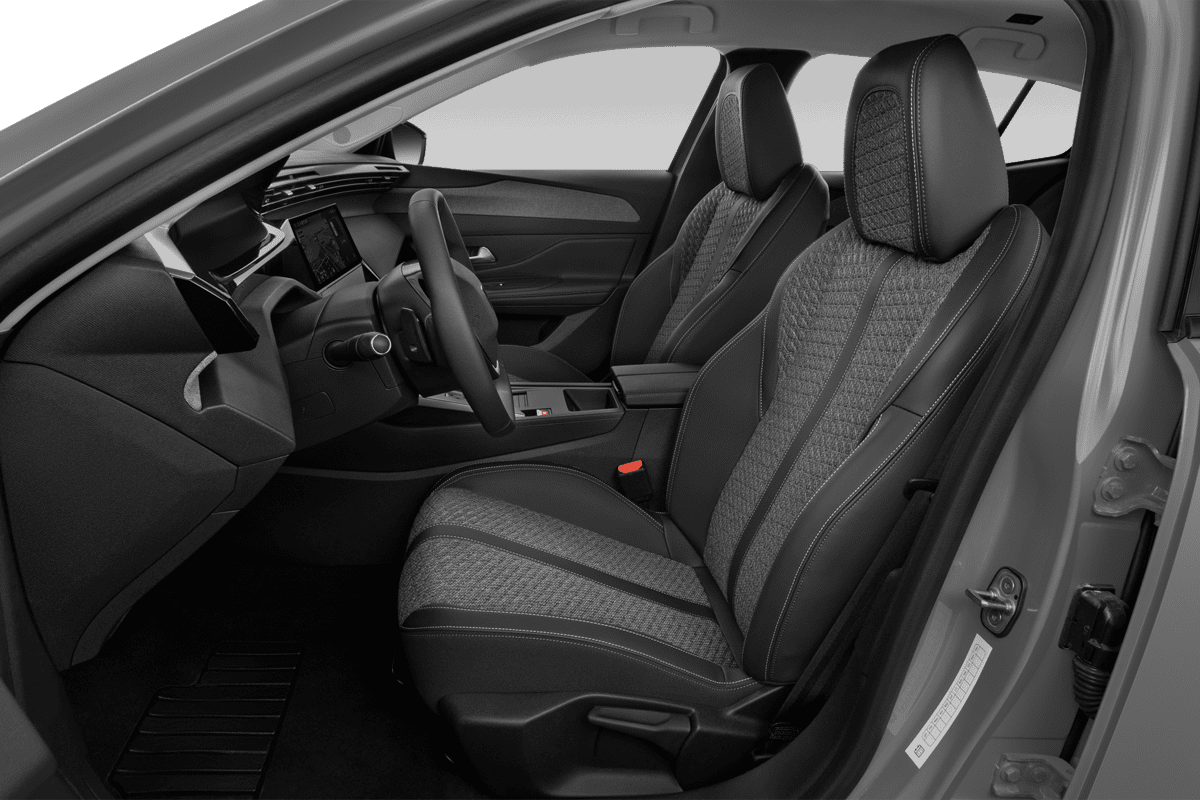 Vordersitze eines Peugeot 408 Hybrid