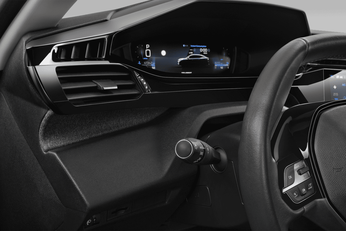 Lüftung eines Peugeot 408 Hybrid