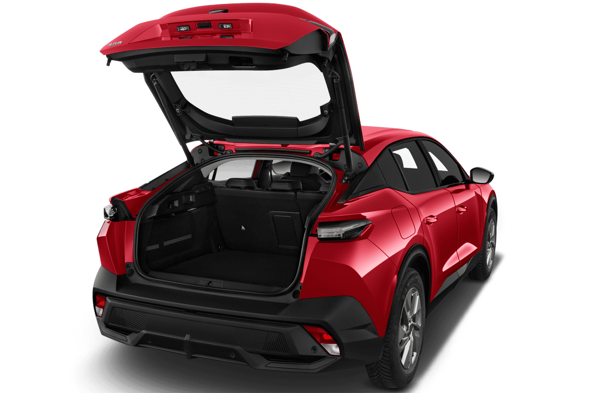 Kofferraum eines Peugeot 408 Hybrid