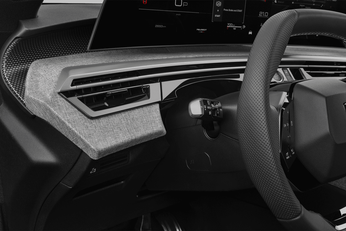 Lüftung eines Peugeot 5008 Hybrid