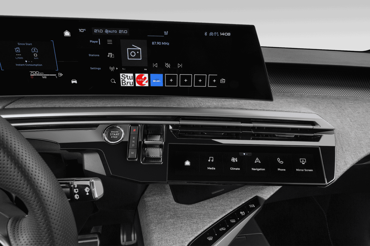 Audiosystem eines Peugeot 5008 Hybrid