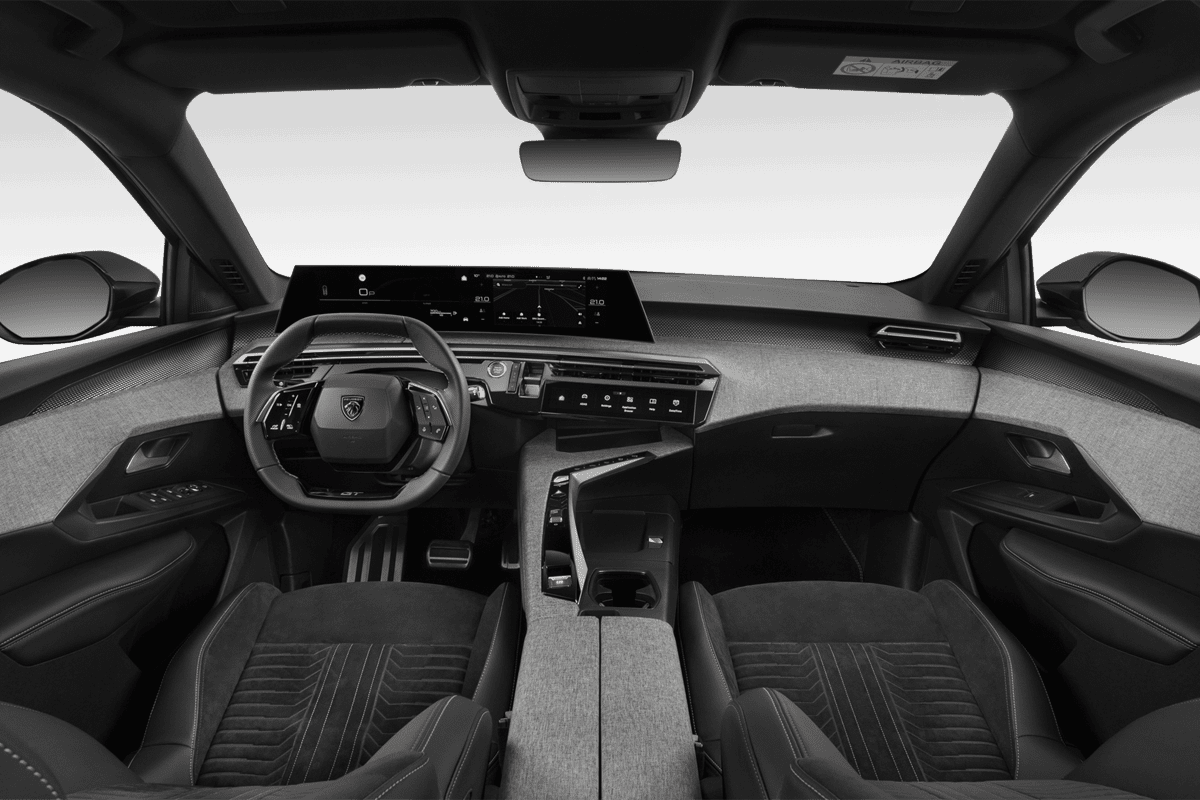 Armaturenbrett eines Peugeot 5008 Hybrid