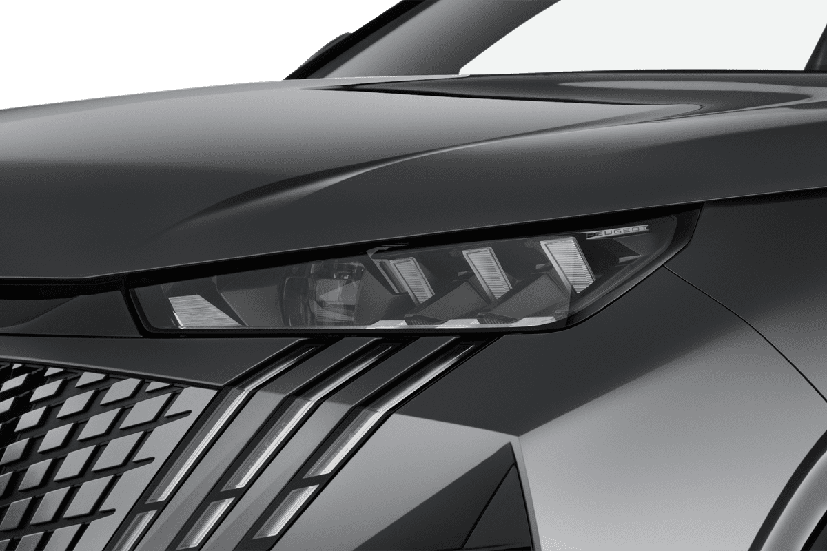 Frontscheinwerfer eines Peugeot 5008 Hybrid