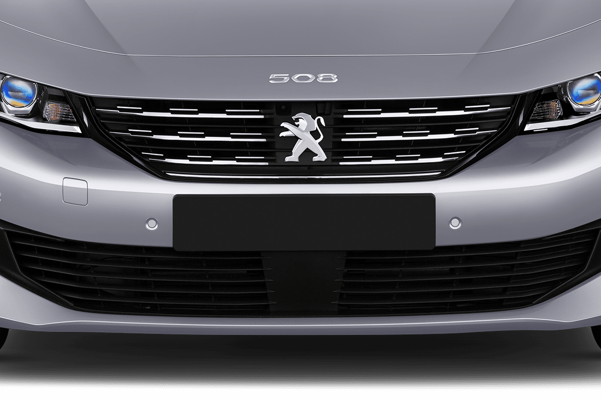 Kühlergrill eines Peugeot 508 PSE