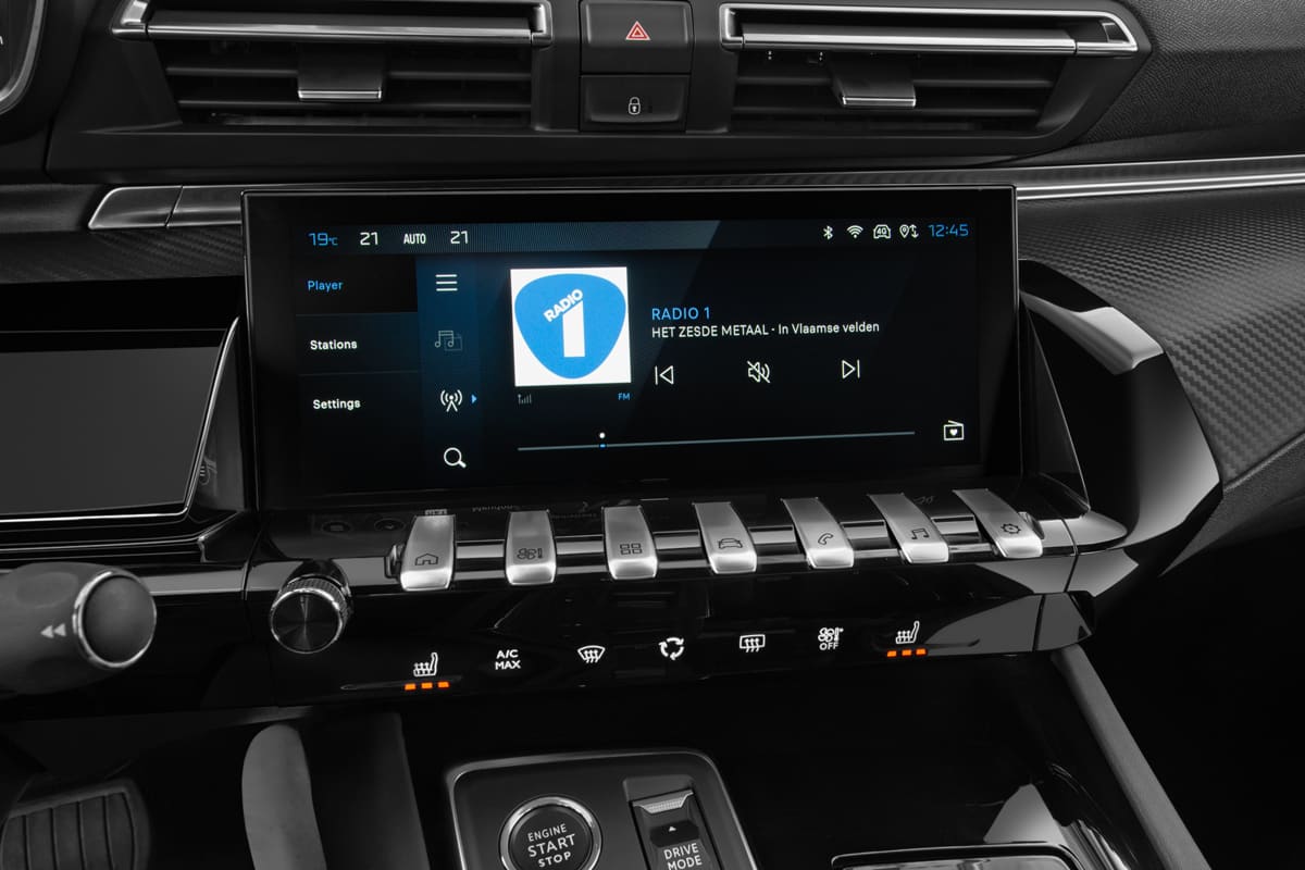 Audiosystem eines Peugeot 508