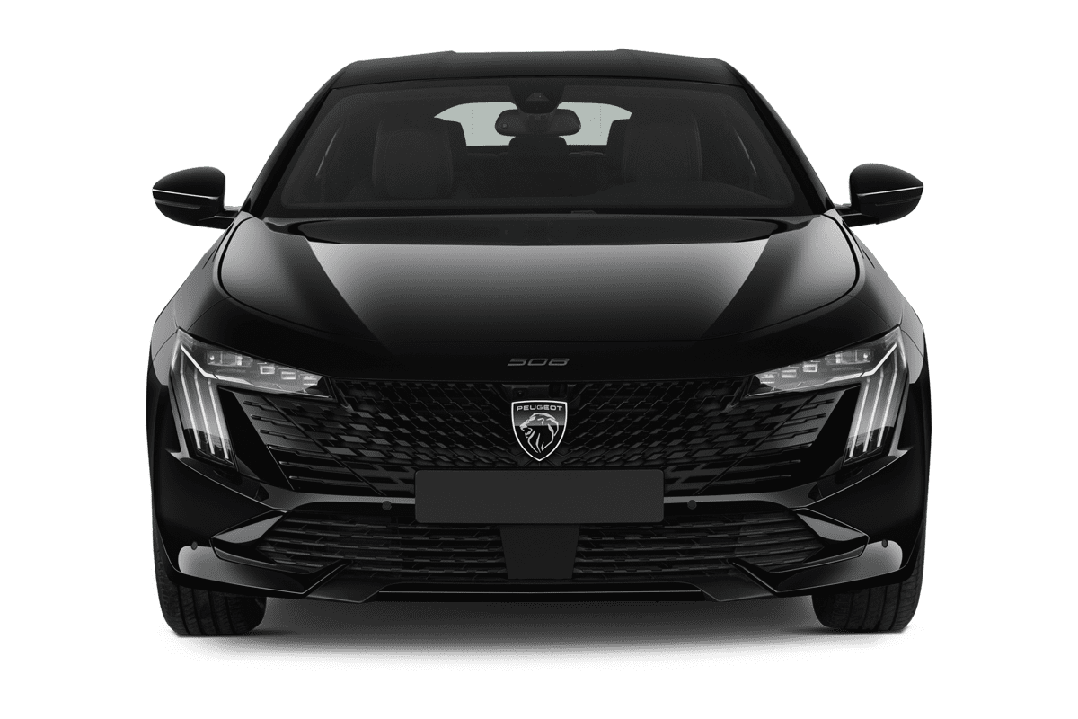 Frontansicht eines Peugeot 508, freigestellt