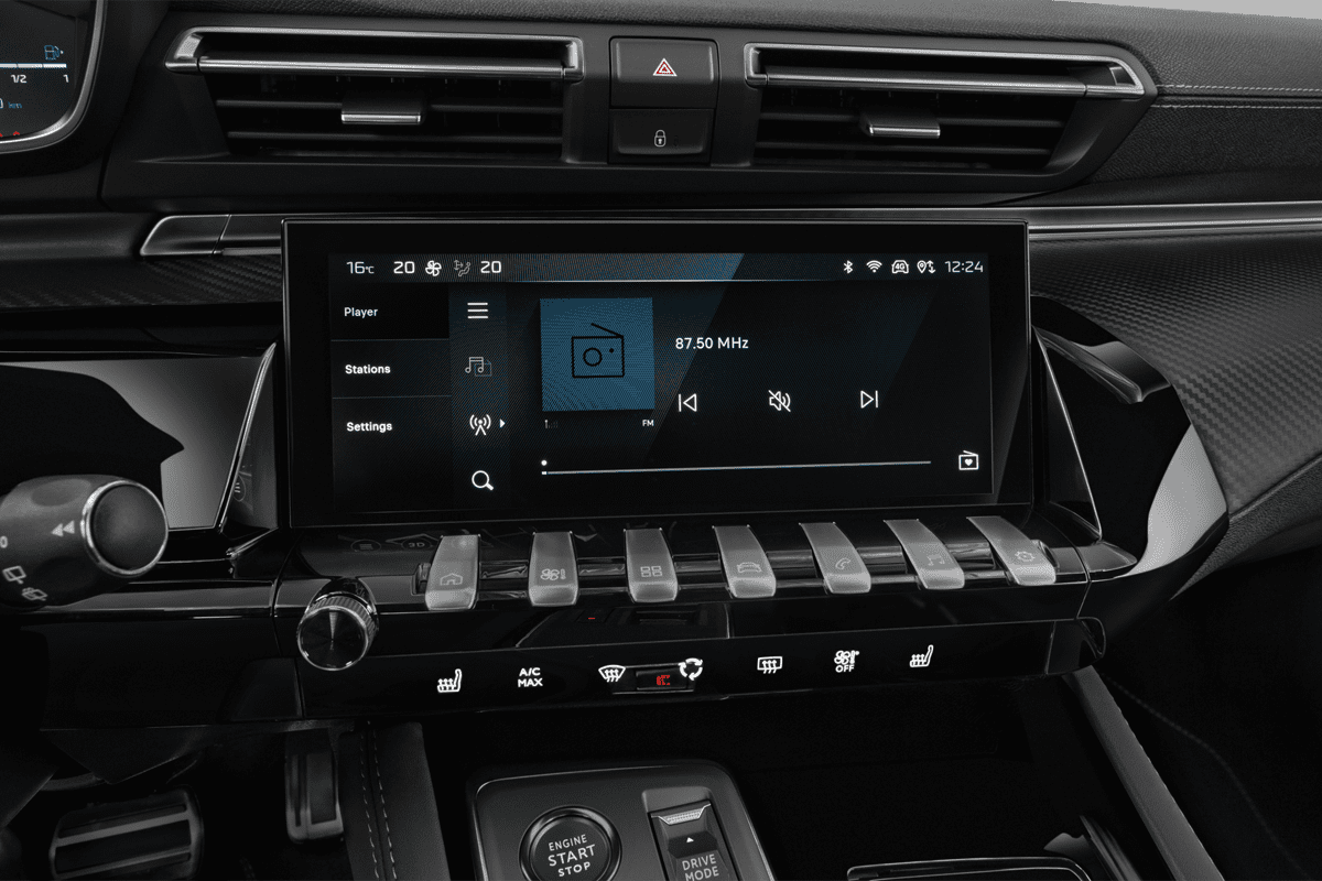 Audiosystem eines Peugeot 508 SW