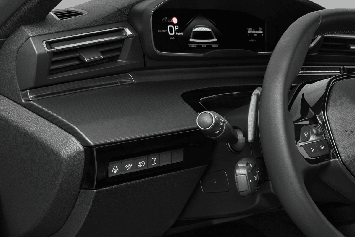 Lüftung eines Peugeot 508 SW Plug-In-Hybrid