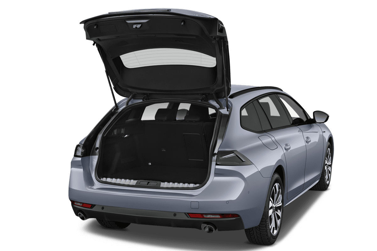 Kofferraum eines Peugeot 508 SW Plug-In-Hybrid