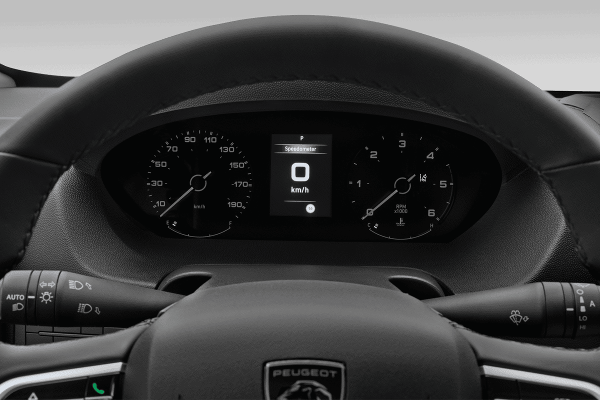 Kombiinstrument eines Peugeot e-Boxer