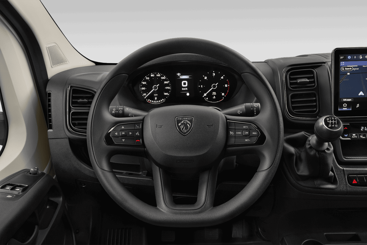 Lenkrad eines Peugeot Boxer Kastenwagen