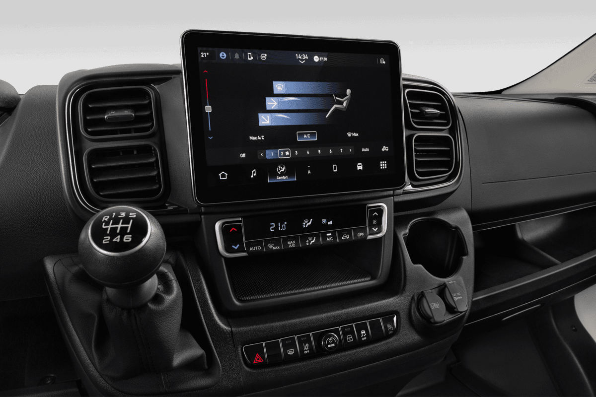 Klimasteuerung eines Peugeot Boxer Kastenwagen