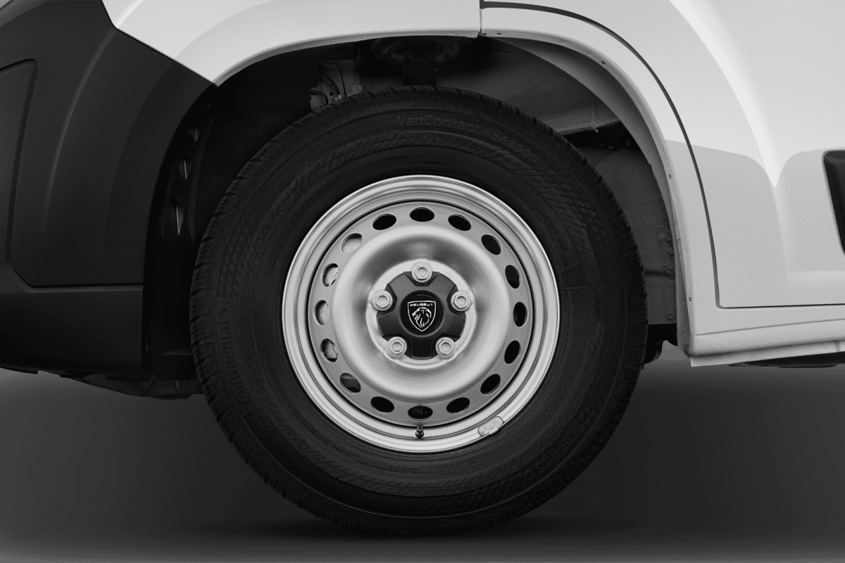 Radkappe oder Felge eines Peugeot Boxer Kastenwagen