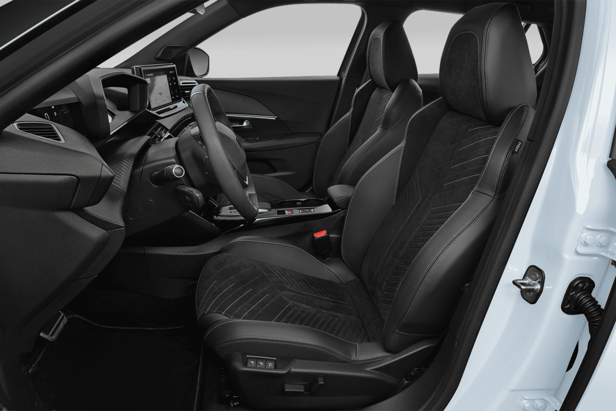 Vordersitze eines Peugeot e-2008