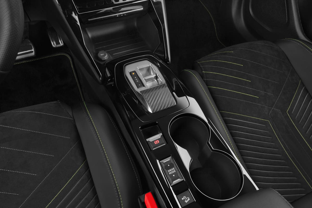 Schaltknüppel eines Peugeot e-2008
