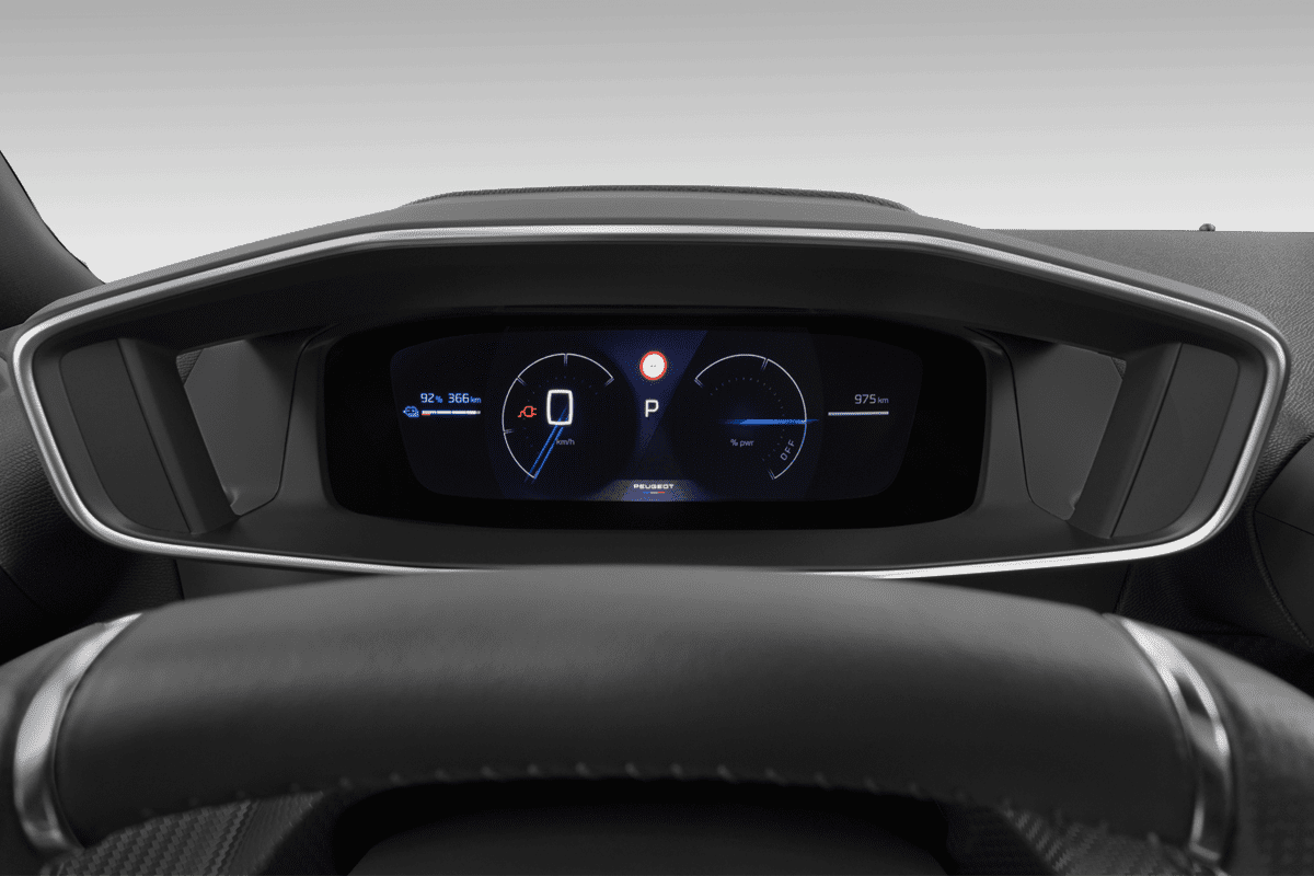Kombiinstrument eines Peugeot e-2008