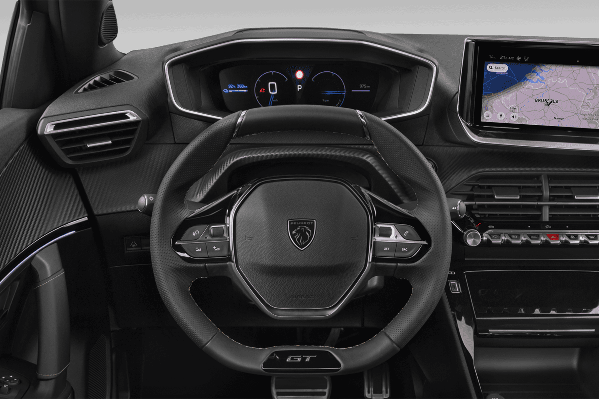 Lenkrad eines Peugeot e-2008