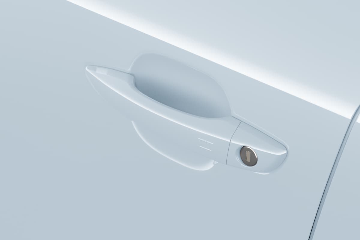 Türgriff eines Peugeot e-2008