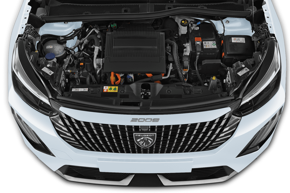 Motorraum eines Peugeot e-2008