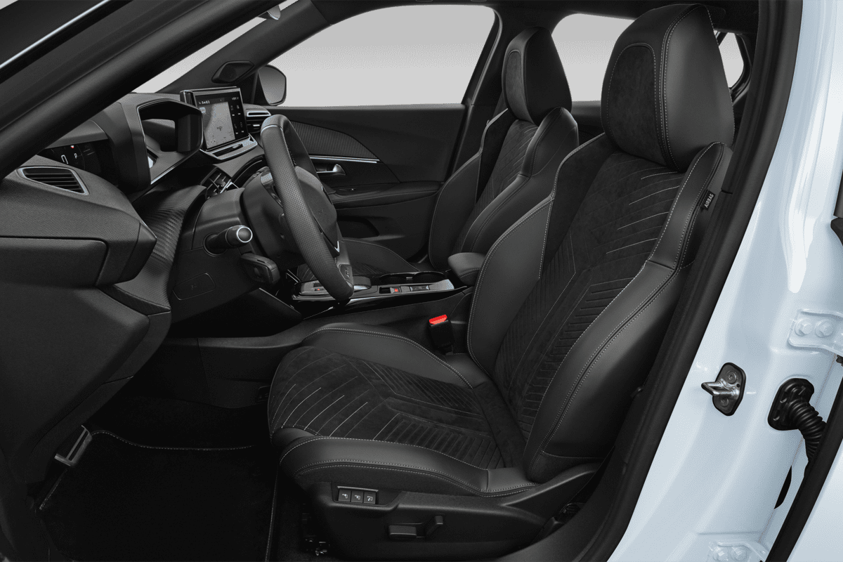 Vordersitze eines Peugeot e-2008