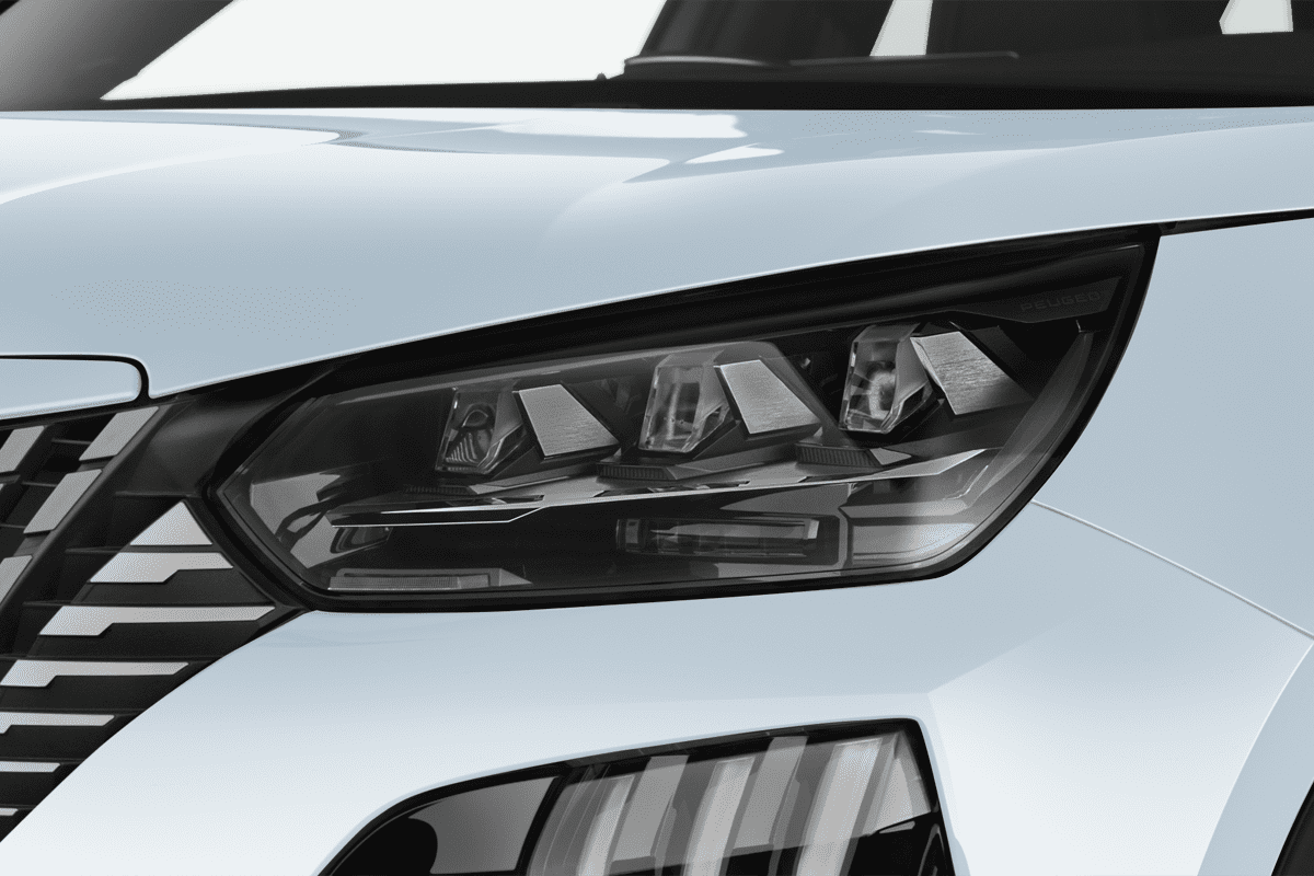 Frontscheinwerfer eines Peugeot e-2008