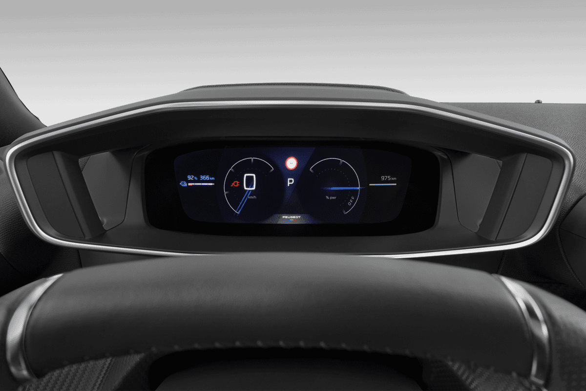 Kombiinstrument eines Peugeot e-2008