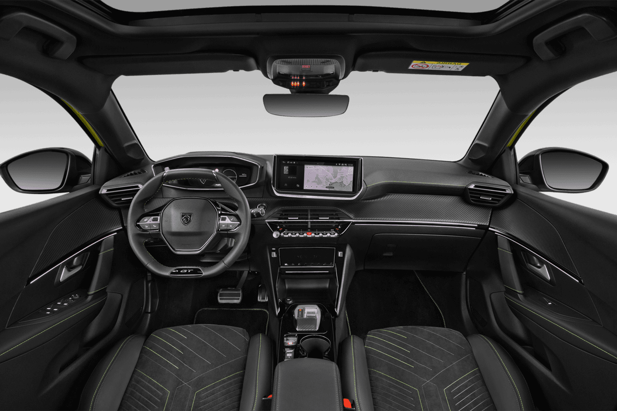 Armaturenbrett eines Peugeot e-208