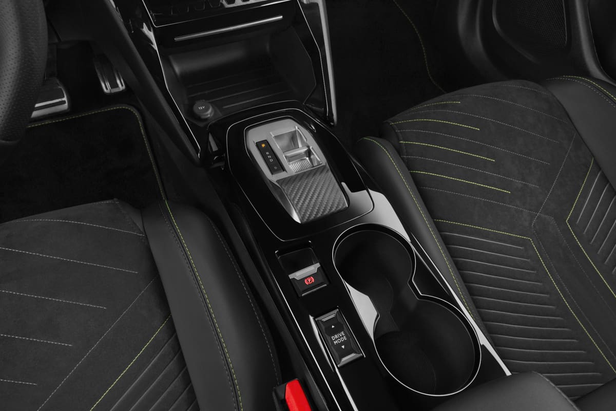 Schaltknüppel eines Peugeot e-208