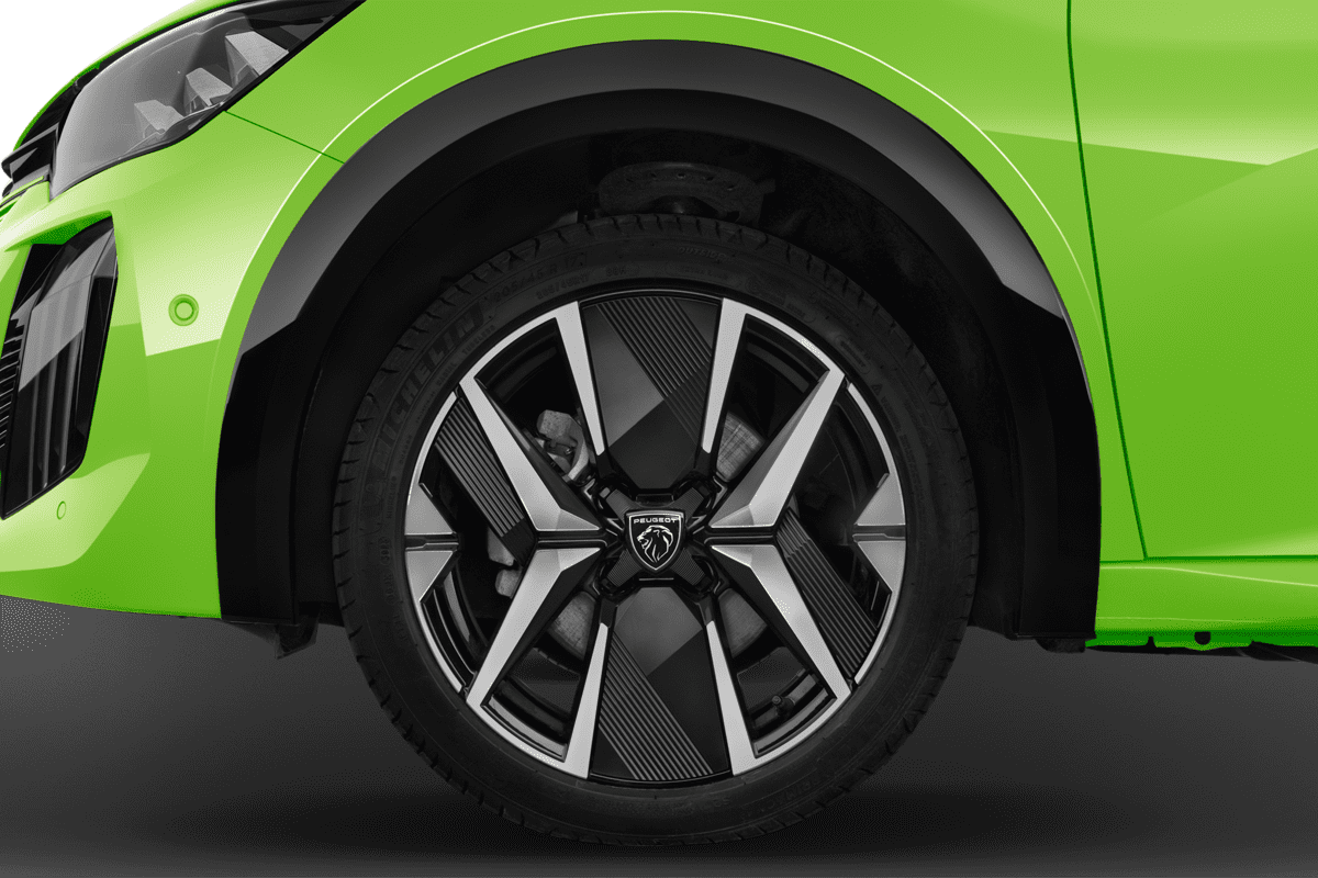 Radkappe oder Felge eines Peugeot e-208