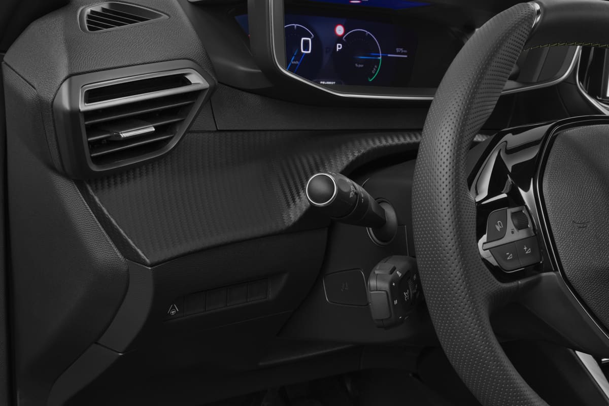 Lüftung eines Peugeot e-208 (KI-generiert)