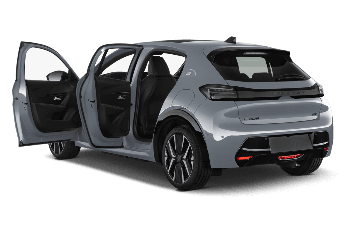 Türen eines Peugeot e-208 (KI-generiert)