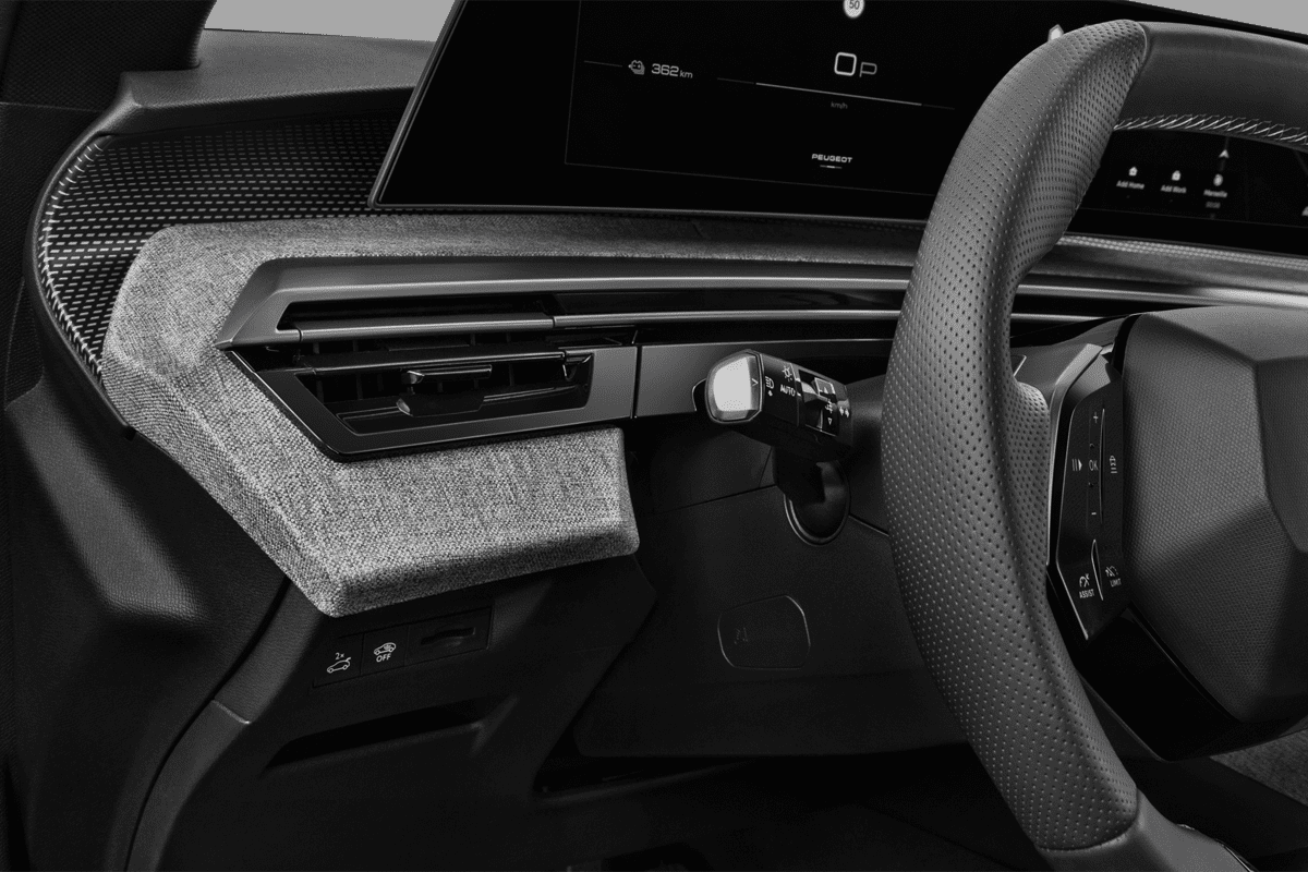 Lüftung eines Peugeot 3008 Hybrid 