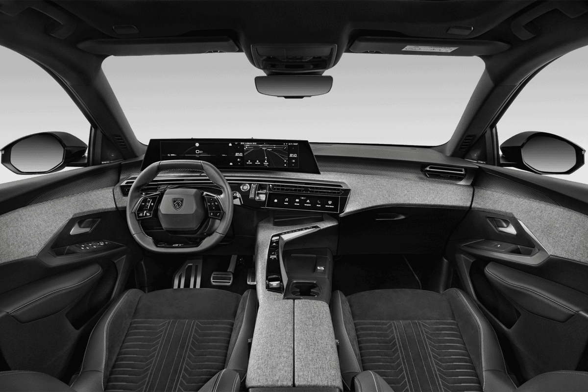 Armaturenbrett eines Peugeot 3008 Hybrid 