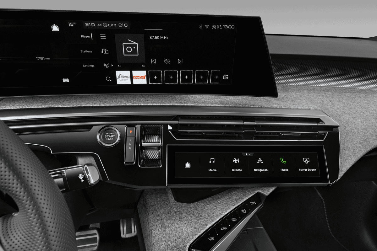 Audiosystem eines Peugeot e-3008 