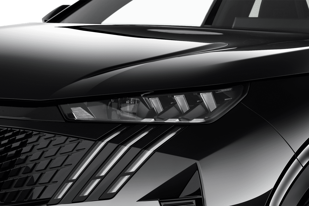 Frontscheinwerfer eines Peugeot e-3008 