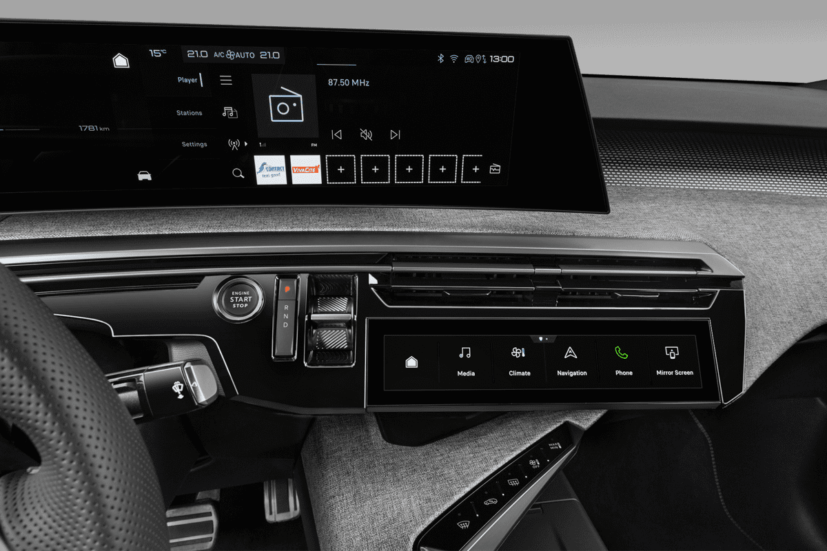 Audiosystem eines Peugeot e-3008 